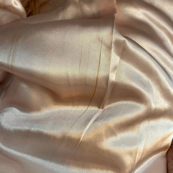 1.State 1State Faux Fur Shaggy Cropped Jacket Mauve Rose Pink Glam Fun womens L - Picture 14 of 17